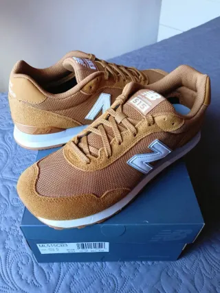 Zapatillas New Balance 515 talla 44.5 mostaza 60€