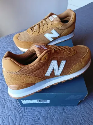 Zapatillas New Balance 515 talla 44.5 mostaza 60€