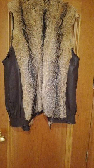 Chaqueta Zorro y Cuero Mujer