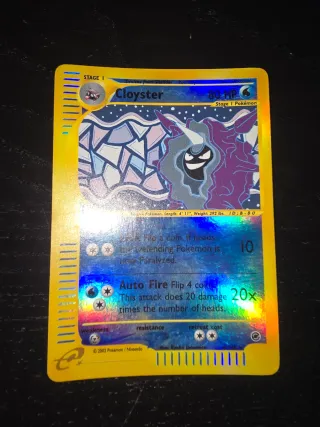 Carte Pokémon Cloyster Expedition Holo