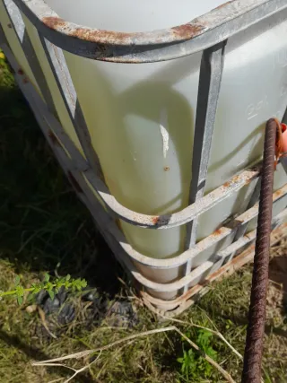 Depósito de agua IBC 1000L