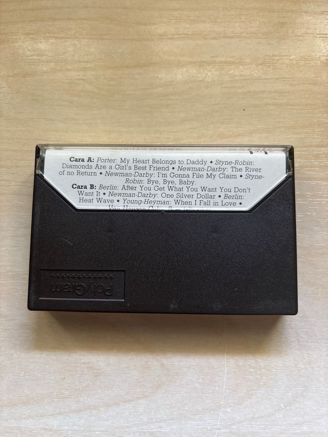 Cassetta Marilyn Monroe canta