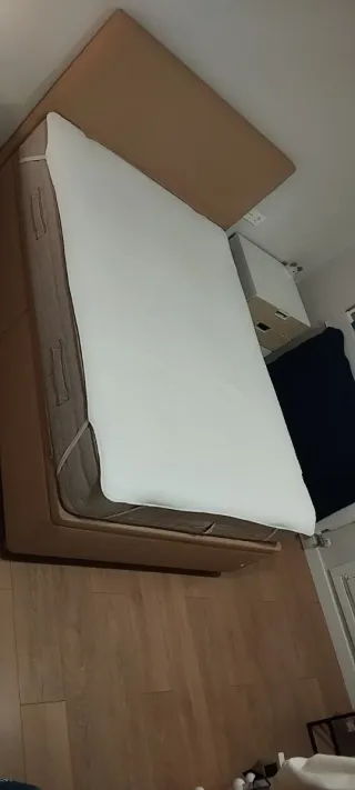 Cama 135x180 Canapé+Colchón+Cabecera