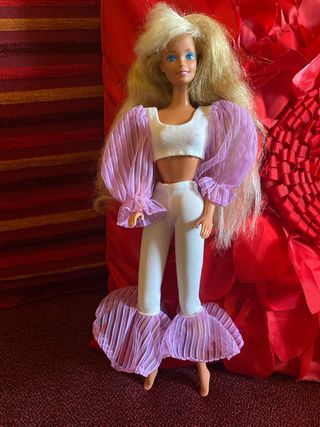 Barbie anni '80/'90 vestito tie & dye