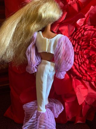 Barbie anni '80/'90 vestito tie & dye