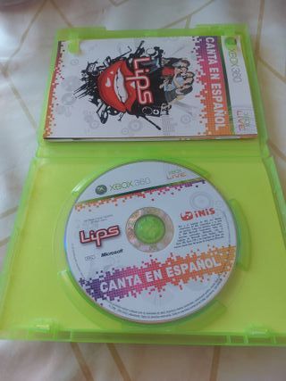 Juego Xbox 360 Lips Canta en Español