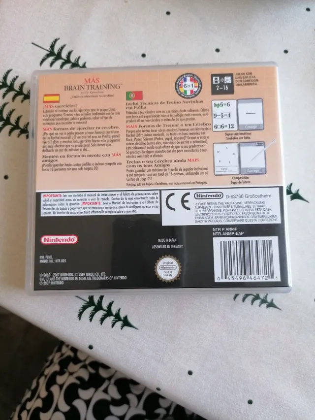 Más Brain Training Nintendo DS