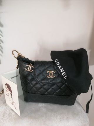 Borsa Chanel VIP in oro nero