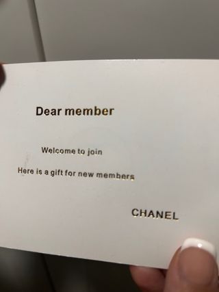 Borsa Chanel VIP in oro nero