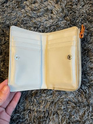 Cartera Bimba y Lola blanca iridiscente