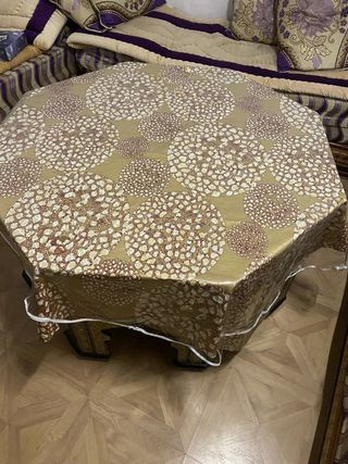 Mesa de salón tunecina artesanal