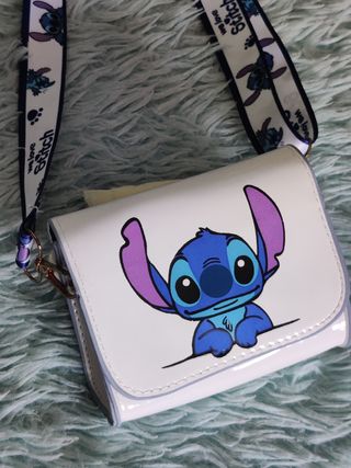 Bolso de hombro Stitch blanco