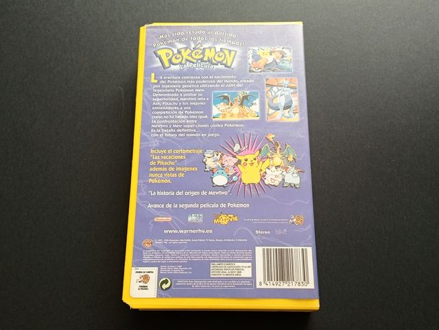 Video VHS - POKÉMON La Película - 1ª ed.