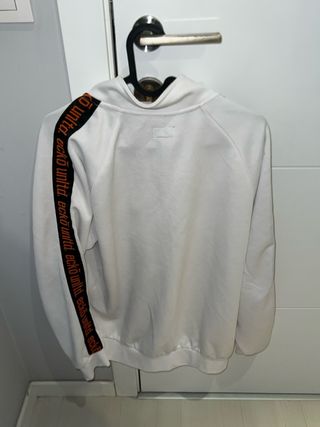 Sudadera Ecko Unltd. Blanca Cremallera
