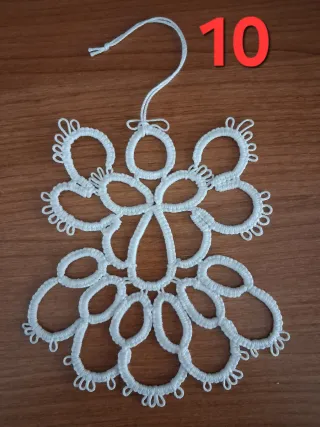 Angeli chiacchierino fatti a mano