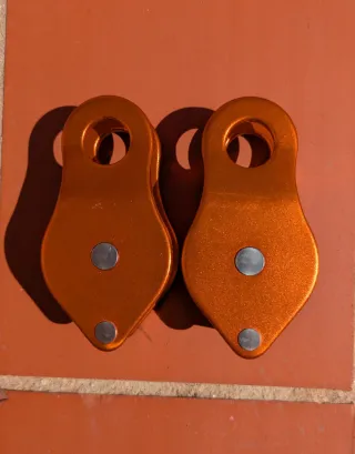 Poleas Edelrid KN30 (2 unidades)