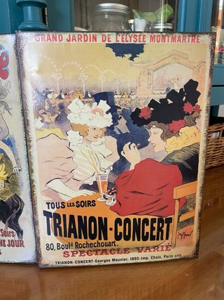 Chapa esmaltada Vintage Moulin Rouge