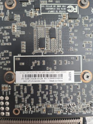 Zotac GTX 1060 AMP 6GB GDDR5