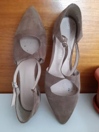 Zapatos marrones punta fina