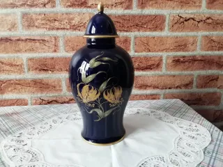 Vaso Jaeger Bavaria Porcellana Decorato