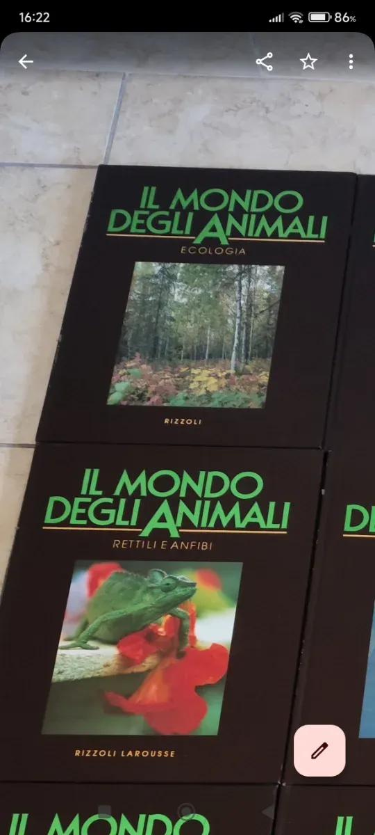 14 Volumi Enciclopedia Il Mondo Degli Animali