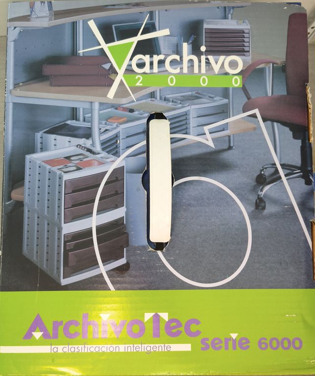 Archivador Archivo 2000 3 cajones