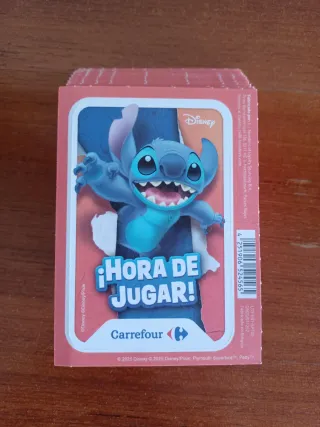 Cromos Hora de Jugar Disney Carrefour