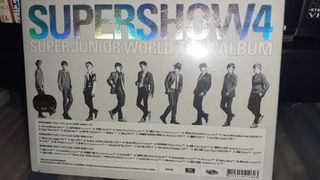 Box 3 Cd SUPER JUNIOR supershow World Tour Album 4