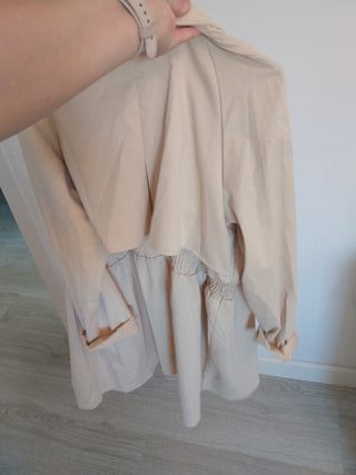 Gabardina beige