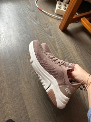 Deportivas Skechers Beige/Marrón Talla 38