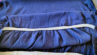 Funda para sofá de 2 plazas azul
