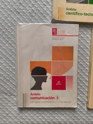 3 libros de ESO.