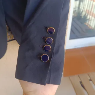 Blazers Massimo Dutti Azul Talla S