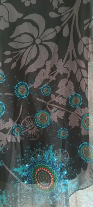 Blusa Desigual floral manga larga