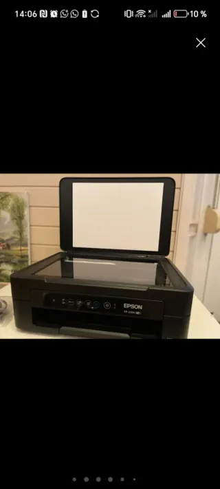 Impresora Epson Multifunción Inalámbrica Negra