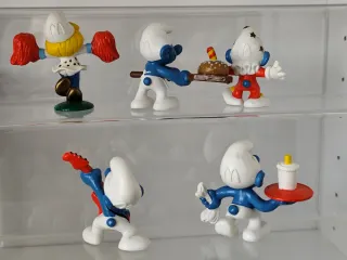 Pitufos Mac Donalds 