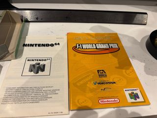 Nintendo 64 F-1 World Grand Prix PAL