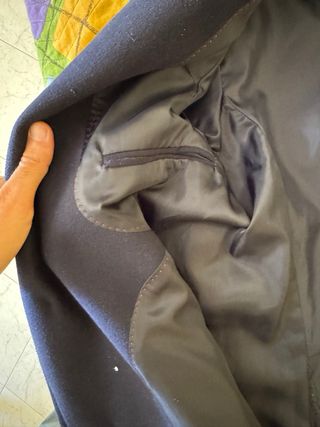 Cappotto uomo blu taglia XXL