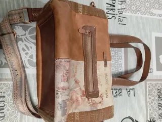 Bolso Anekke Beige y Marrón