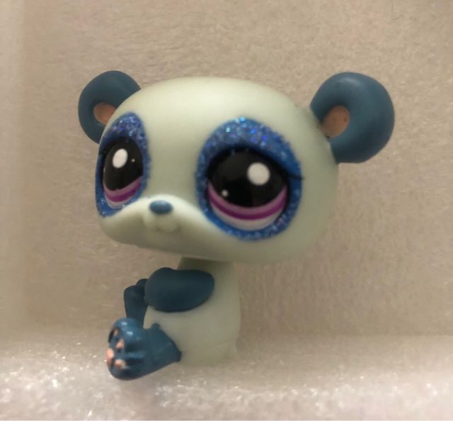 Littlest Pet Shop Panda Azul #2295