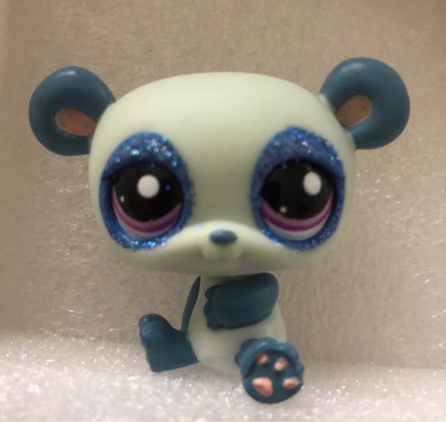 Littlest Pet Shop Panda Azul #2295