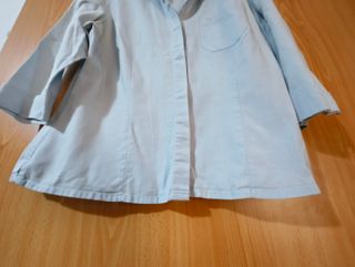 Camisa azul claro mujer talla 44