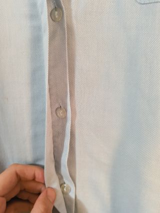 Camisa azul claro mujer talla 44