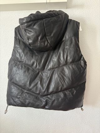 Chaleco polipiel Lefties Negro Talla M