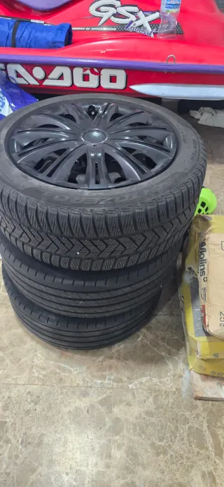 Ruedas 17 BMW con llantas de hierro