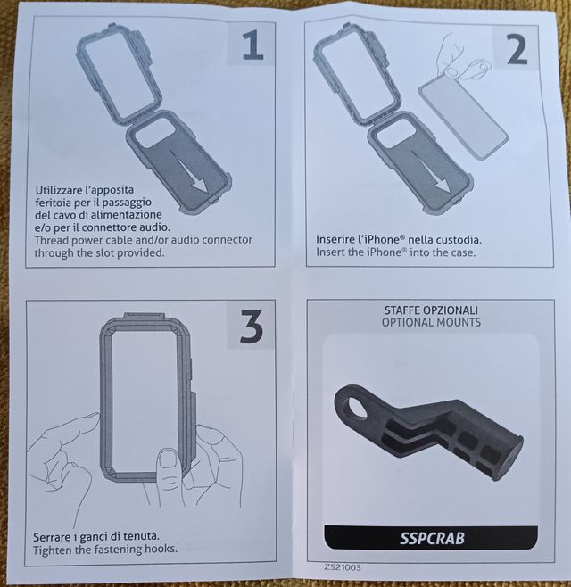 Porta telefono per moto e bici ARMOR PRO