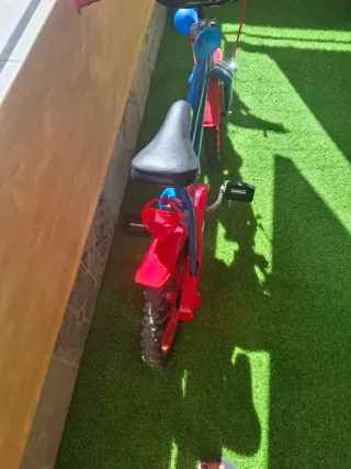 Bicicleta infantil Spiderman