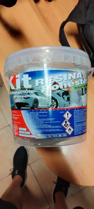 Kit Resina Poliéster Reparación Profesional