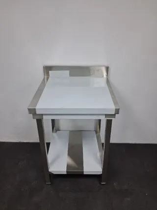 Mesa de trabajo acero inoxidable 60x60x85