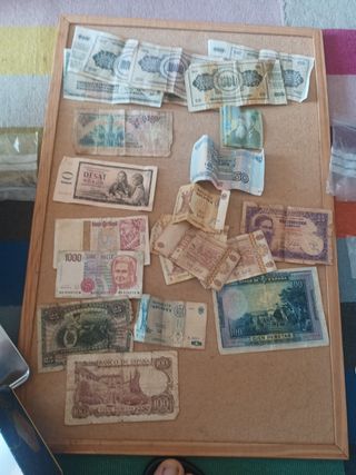 Lotes de billetes antiguos de Europa